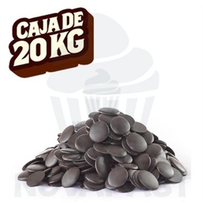 CAJA 20 KGS COBERTURA SUCED. NOVAPAST NEGRA 20%