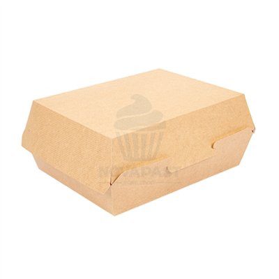 Caixas Kraft Lunch 22,5x17x8,5 cm - Pack 50 unidades