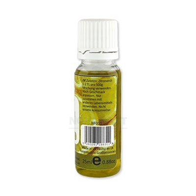 Aroma Natural de Limão PME 100% - Frasco 25g