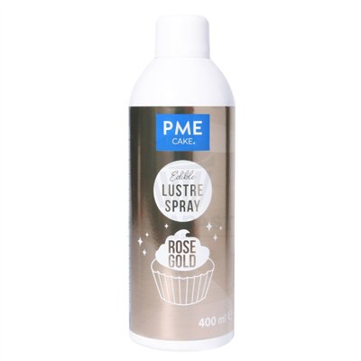 Spray Comestível Ouro Rosa 400ml PME: Brilho Perfeito