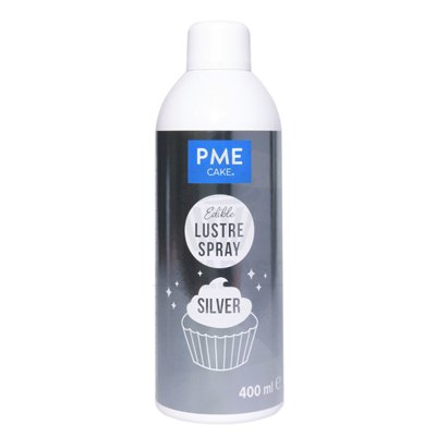 Spray Comestível Prata 400ml PME: Brilho Perfeito!