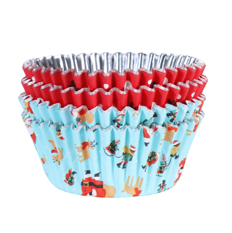 Capsules PME Santa/Rudolph: 60 unique festive pieces.