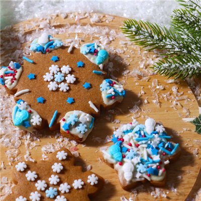 Decoração Natalina PME Sprinkles Fiebre Helada 72g