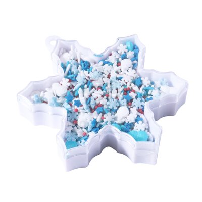 Decoração Natalina PME Sprinkles Fiebre Helada 72g