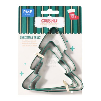 Create perfect Christmas cookies with PME cutters.
