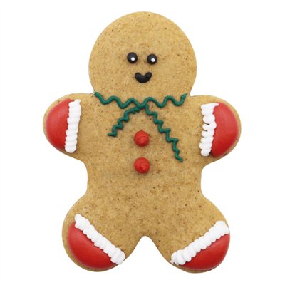 Ensemble de 3 emporte-pièces bonhomme en pain d'épice