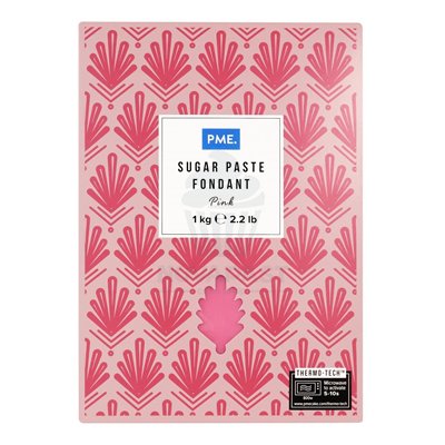 Fondant rose 1kg PME : Sublimez vos créations sucrées