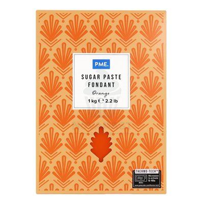 Fondant Orange PME 1kg : Idéal pour vos créations sucrées