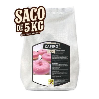 EUROCAO COUVERTURE CHOCOLAT SAPHIR FRAISE (SAC 5 KG)