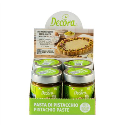 DECORA POTE 100 GR PASTA SABOR PISTACHE MULTIUSO