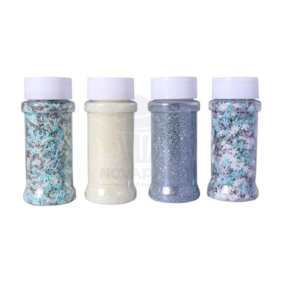 PME CONJUNTO DE 4 SPRINKLES DE NATAL MARAVILHA