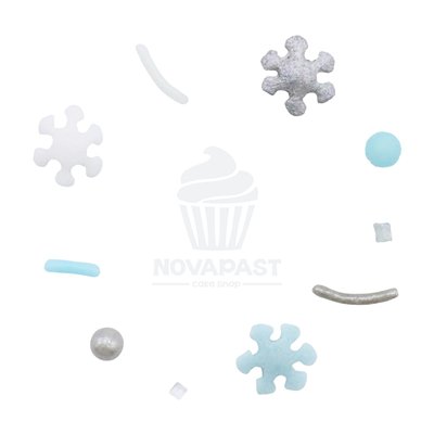 PME CONJUNTO DE 4 SPRINKLES DE NATAL MARAVILHA