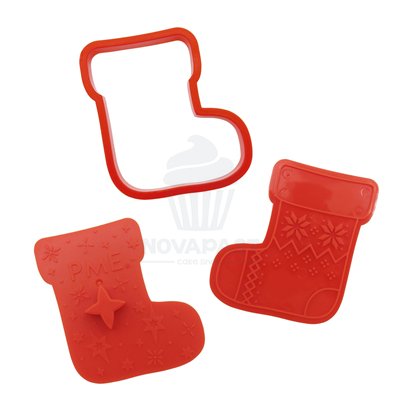 PME CONJUNTO DE 3 CORTADORES E MARCADORES DE ROUPAS DE NATAL