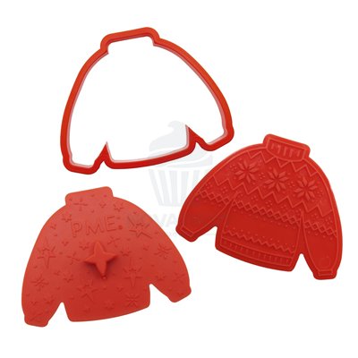 PME CONJUNTO DE 3 CORTADORES E MARCADORES DE ROUPAS DE NATAL