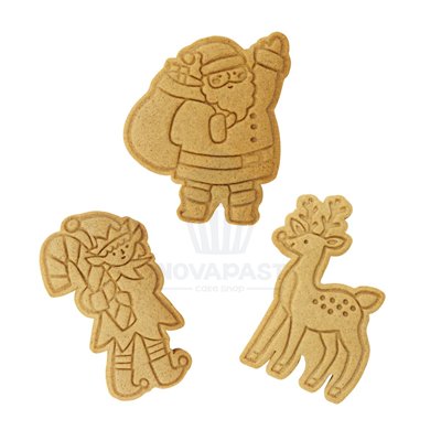 PME CONJUNTO 3 CORTADORES MARCADORES NATAL 7X10CM