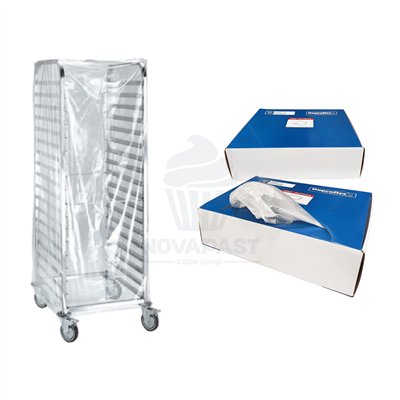 PAQ. 50 SACS EN PLASTIQUE PROTEC. VOITURES 68+52X210CM