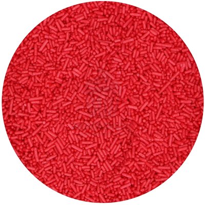 Mini Virutas Vermelhas FunCakes 80g - Decoração Perfeita