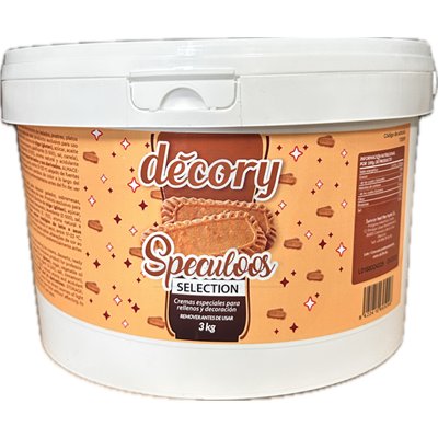 DECORY CREMA SPECULOOS SELECTION CUBO 3 KG
