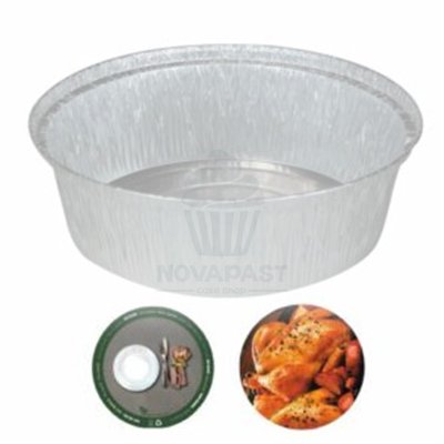 VP PAQ. DE 125 COUVERCLES POULET CARTON RED. 1500CC