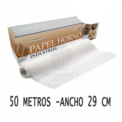 VP BOBINA 50 M. PAPEL FORNO PROF. LARGURA 29 CM