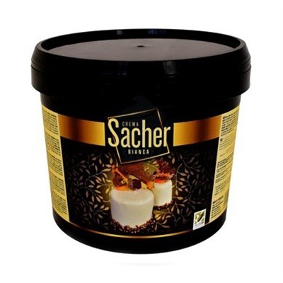 Crème Sacher Suprême Blanche - Seau de 6 kg