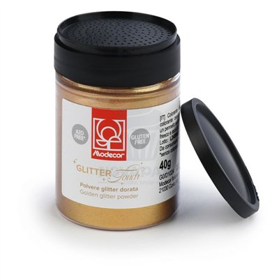 MODECOR POLVO BRILLO "ORO" DECORATIVO 40GR