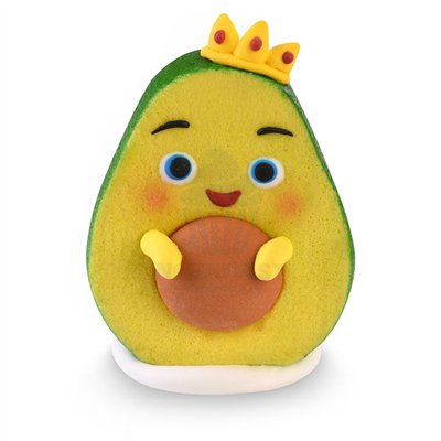 SET 30 PIEZAS AGUACATES DE AZUCAR 4X5 CM