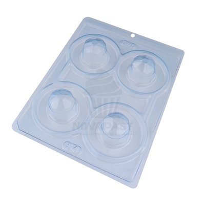 Moule PVC 4 Truffes Diamant - Élégance et Précision