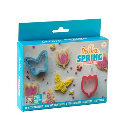 DECORA SET 2 CORTADORES+4 PLANT. PRIMAVE.75X22H MM