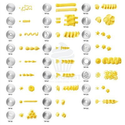 WILTON COFFRET DELUXE DE 26 DOUILLES DE DÉCORATION