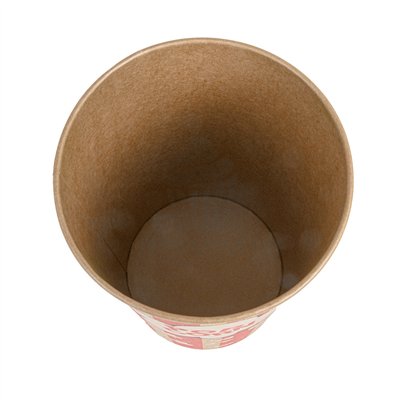 SET DE 50 CUBOS DE PALOMITAS CARTON KRAFT 1 LITRO 