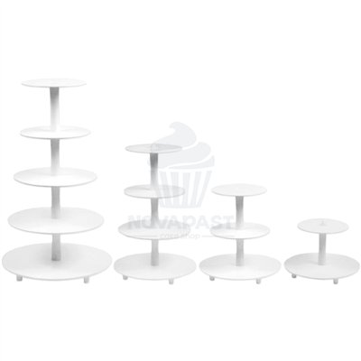 EXPOSITOR 2 ANDARES BRANCO "VERTICAL" 34/23CM