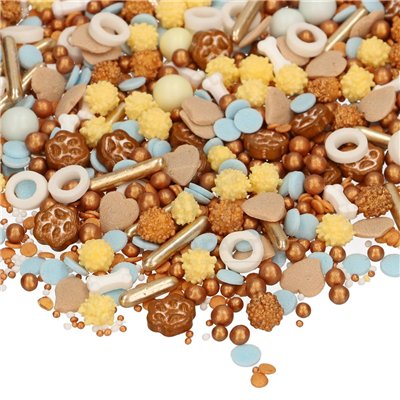 FUNCAKES POT 70 GR SPRINKLE "PUPPY LOVE"