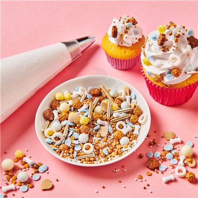 FUNCAKES POT 70 GR SPRINKLE "PUPPY LOVE"