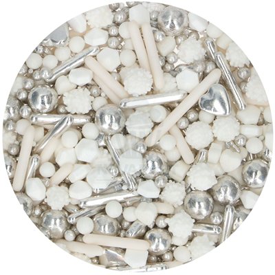 FUNCAKES POTE 70 GR SPRINKLE "SILVER LINING"