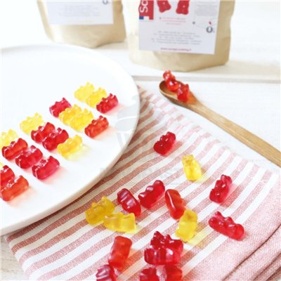 SCRAAPCOOKING 100GR CARAMELOS DE GELATINA FRESA