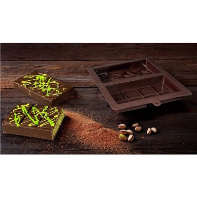 ZENKER MOULE EN SILICONE - BARRE DE CHOCOLAT DUBAÏ