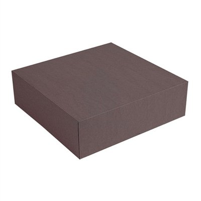 GDP BOÎTE PÂTISSERIE SANS FENÊTRE MARRON 30X30X8 CM