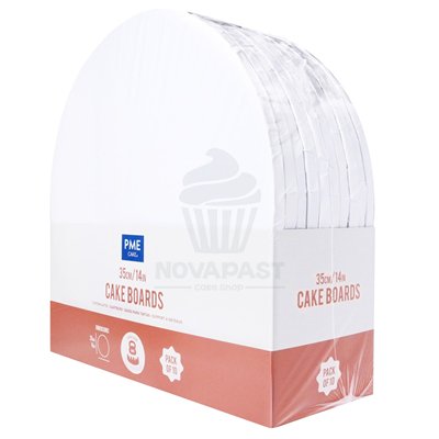 PME SET DE 10 BASES BLANCA 1,2 CM GROSOR 35 CM