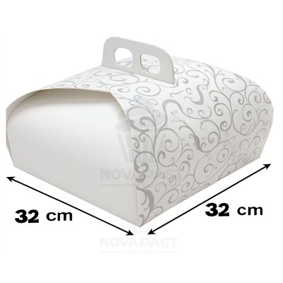 Caja para Tartas "Francel" 32x32 cm - Elegancia y Protección