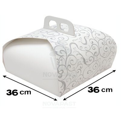 Caja para Tartas "Francel" 36x36 cm - Elegancia y Protección