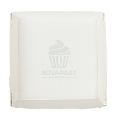 50 BARQUILLLAS CUADRADAS CARTON KRAFT 18X18XH2,9CM