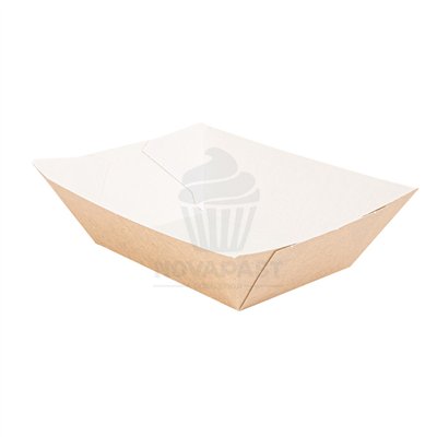 SET OF 200 KRAFT CARTON BAKING CUPS 480GR 10X6.2X5CM