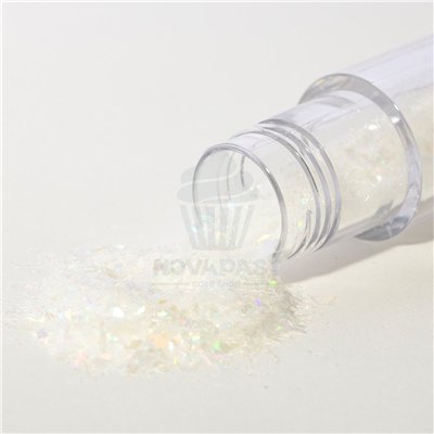 PME MAGIC SPARKLES  3 GR COPOS DE GLITTER BLANCO