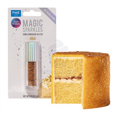 PME MAGIC SPARKLES  3 GR COPOS DE GLITTER ORO