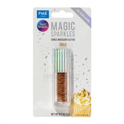 PME MAGIC SPARKLES  3 GR COPOS DE GLITTER ORO