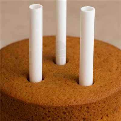 KIT DE 4 PILARES PARA MONTAR PISOS Ø8MM X 30CM