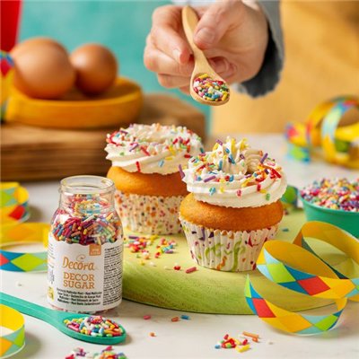 DECORA BASTONCITOS MAXI DE AZUCAR COLORMIX 90 GR