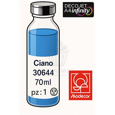 CARTUCHO RECAMBIO IMPRESORA DECOJET INFINITY AZUL