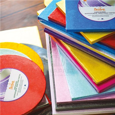 DECORA CAKE DRUM 1,2CM GROSOR VIOLETA 35 CM